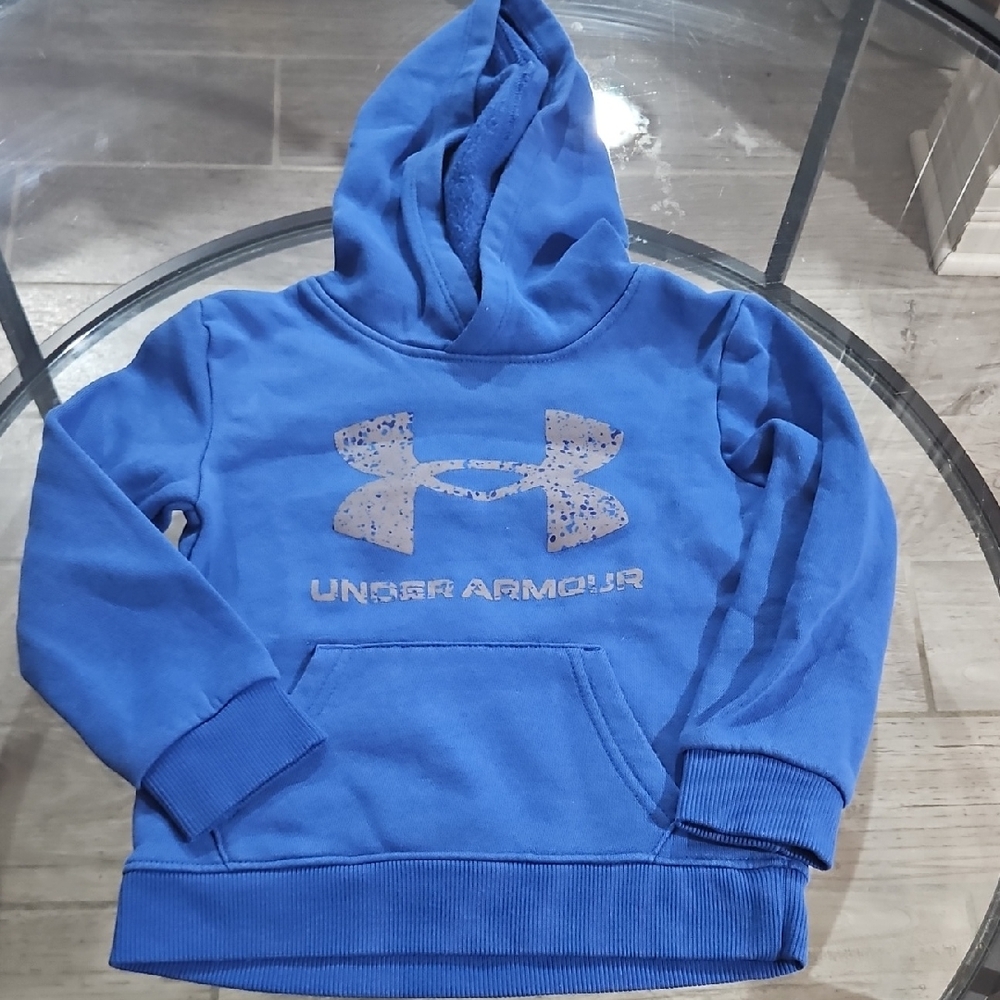 Under Armour Kids Blue Hoodie Size 4
